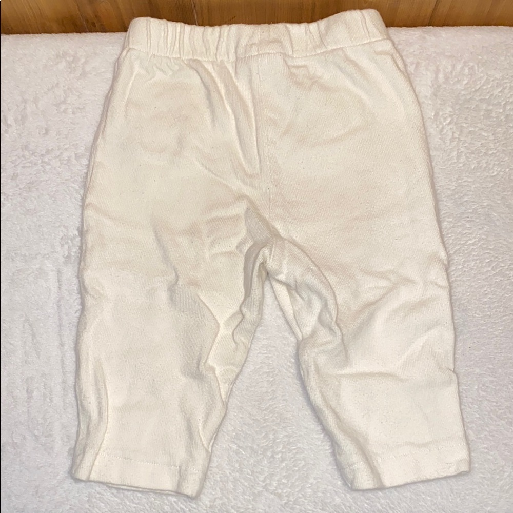 Soft Cream Kids Casual Pants